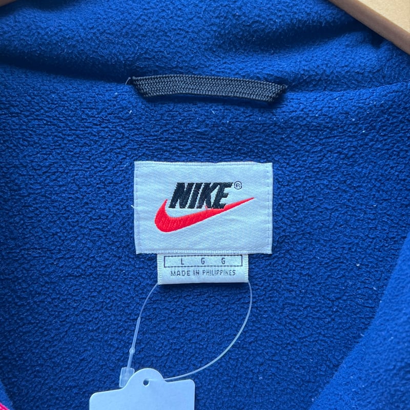 NIKE/ナイキ 裏フリースナイロンフードジャケット 90年代 (USED