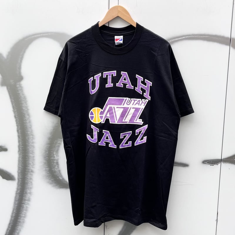 SWING STER NBA JAZZ/スイングスター ユタジャズ ロゴTシャツ 90年代 M...