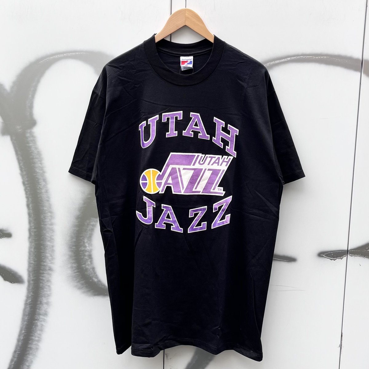 【USA製・ヴィンテージ】Tシャツ ユタ・ジャズ NBA Mサイズ 70282cbdc8866584738ea3ad02d087
