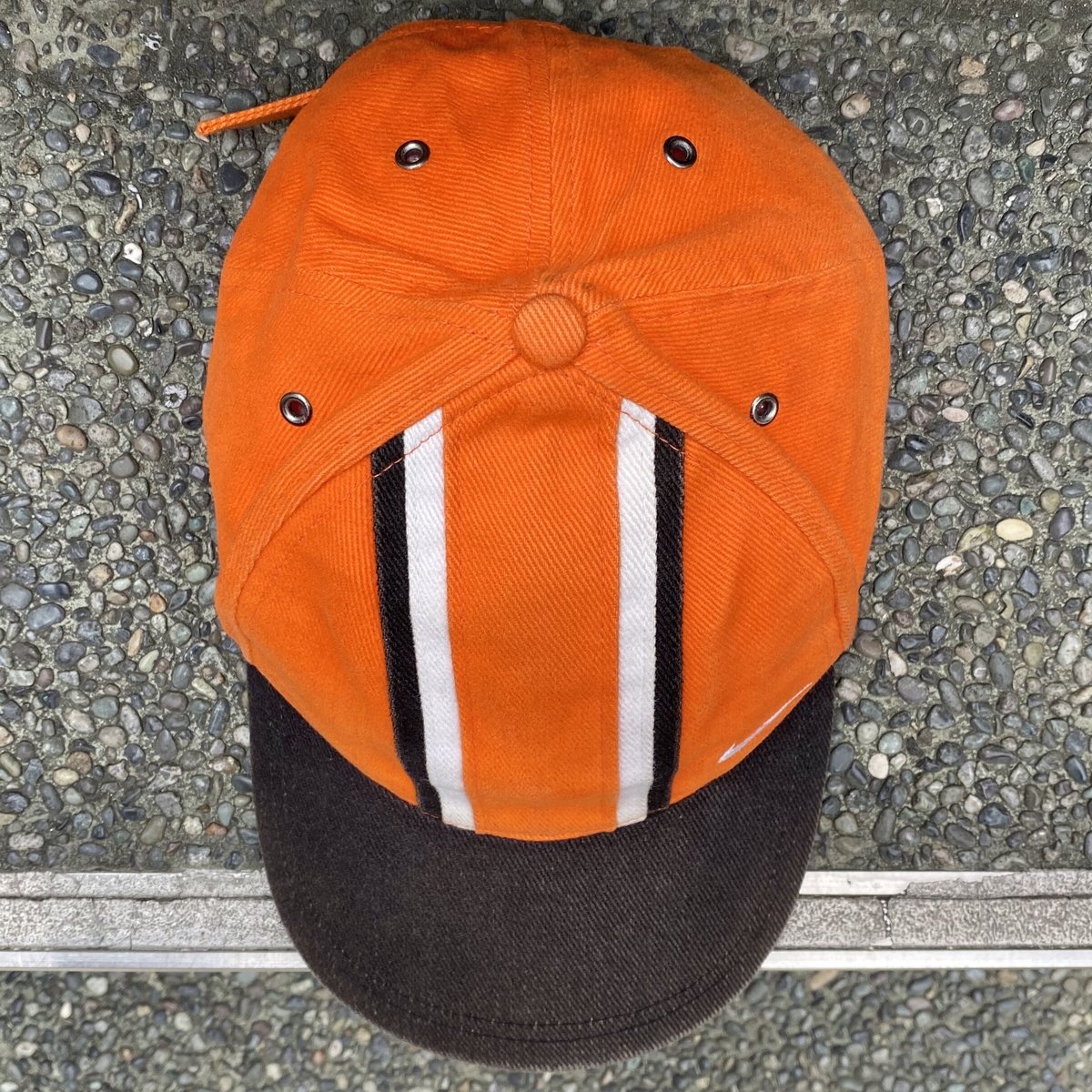 レア デッドストック 90s NIKE CAP キャップ ナイキ オレンジ