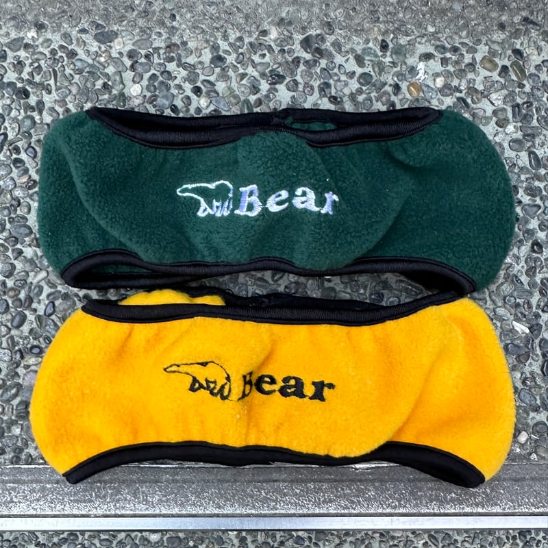 BEAR/ベアー フリース ヘッドバンド 90年代 (DEADSTOCK