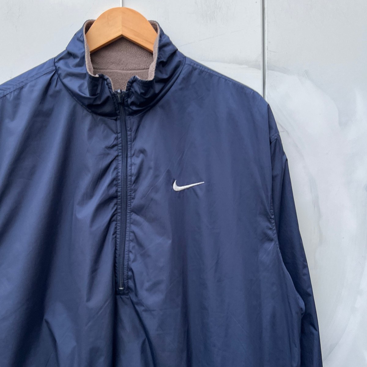 NIKE GOLF/ナイキゴルフ フリース リバーシブルハーフジップジャケット