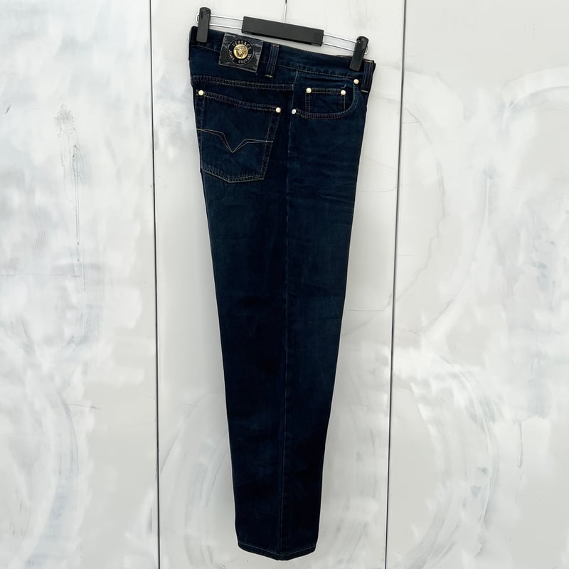 VERSACE/ベルサーチ ブラックジーンズ 90年代 Made in ITALY VERSACE/ベルサーチ ブラックジーンズ 90年代 Made in ITALY