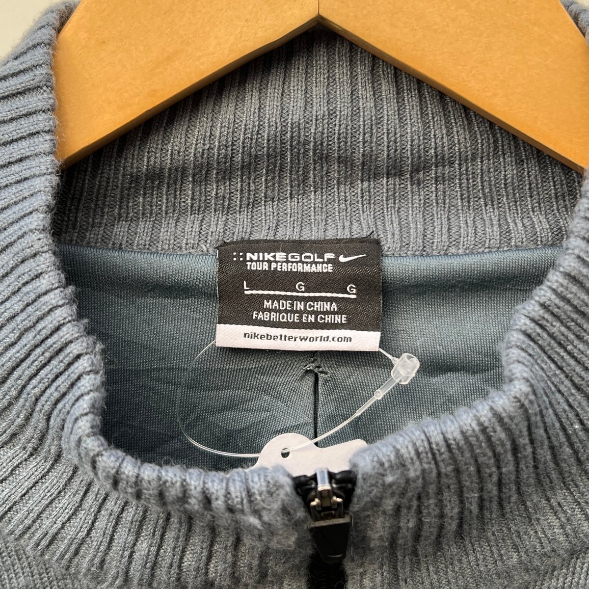 NIKE GOLF/ナイキ ゴルフ ハーフジップセーター 10年代 (USED NIKE GOLF/ナイキ ゴルフ ハーフジップセーター 10年代 (USED