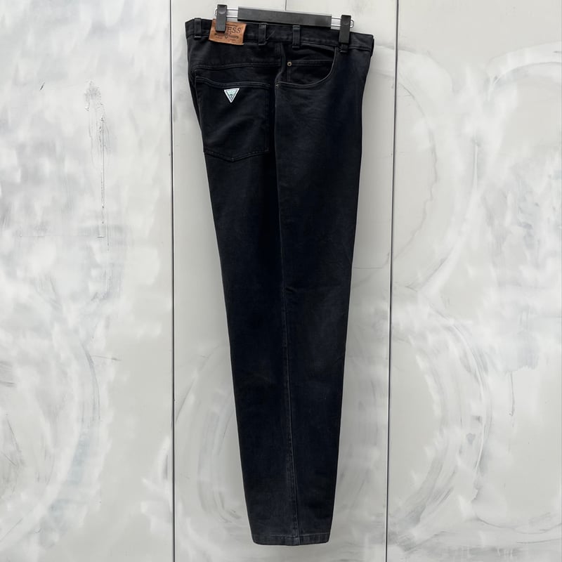 GUESS/ゲス ブラックデニムジーンズ 90年代 (USED) | chameleon GUESS/ゲス ブラックデニムジーンズ 90年代 (USED) | chameleon