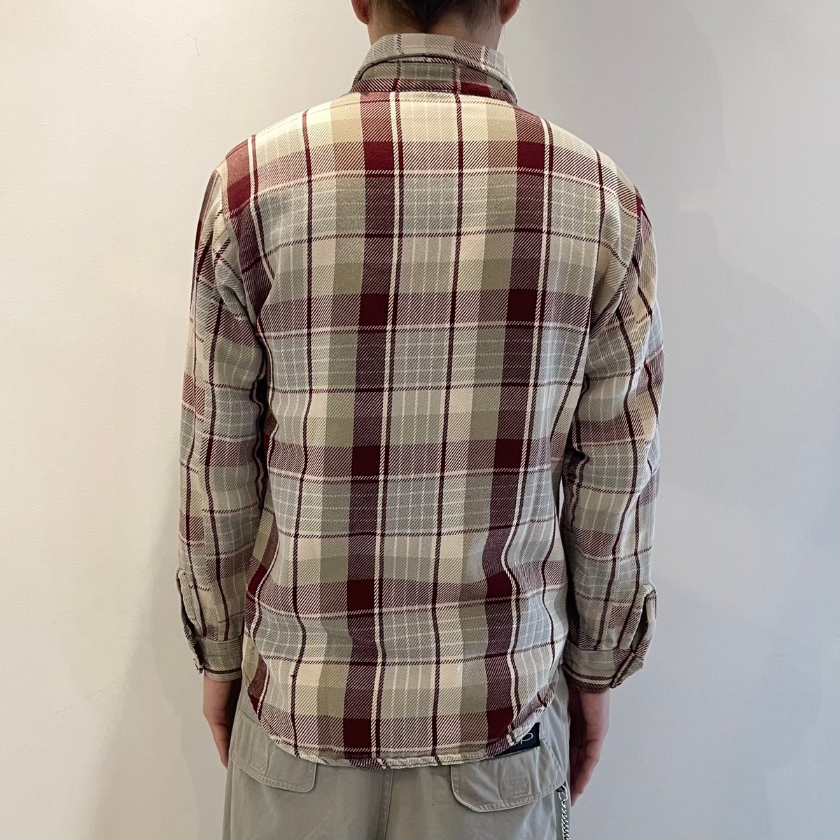 BIGMACビッグマック　チェック　ネルシャツ　M 70s 70's JCPenny “BIG MAC” Flannel Plaid Shirts SIZE M 70年代