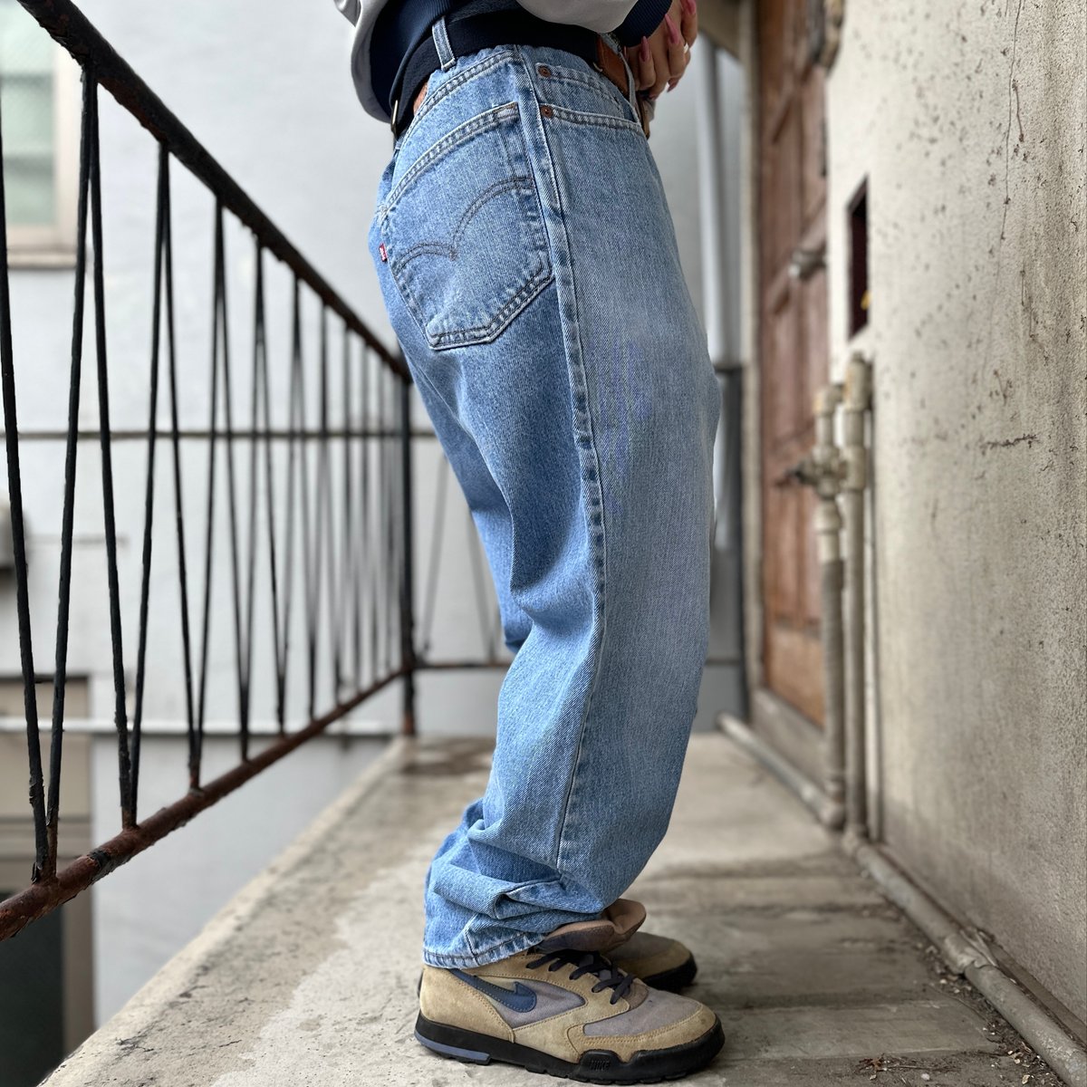 90s リーバイス550 リラックスフィットデニムUSA製 未使用 ヴィンテージ Levi's/リーバイス 550リラックスドフィットジーンズ 90年代