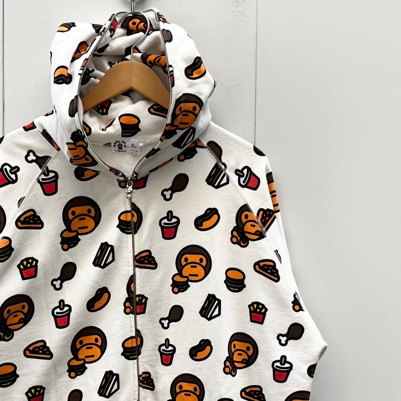 A BATHING APE BABY MILO/アベイシングエイプ ベイビーマイロ 総柄 