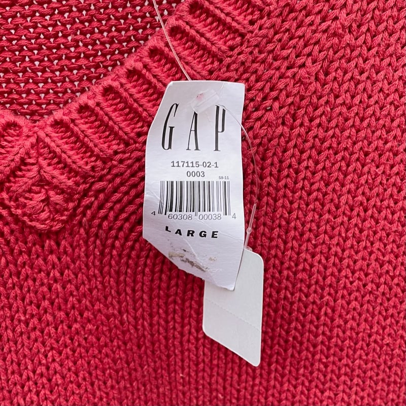 GAP/ギャップ コットンニットベスト 90年代 (DEADSTOCK GAP/ギャップ コットンニットベスト 90年代 (DEADSTOCK