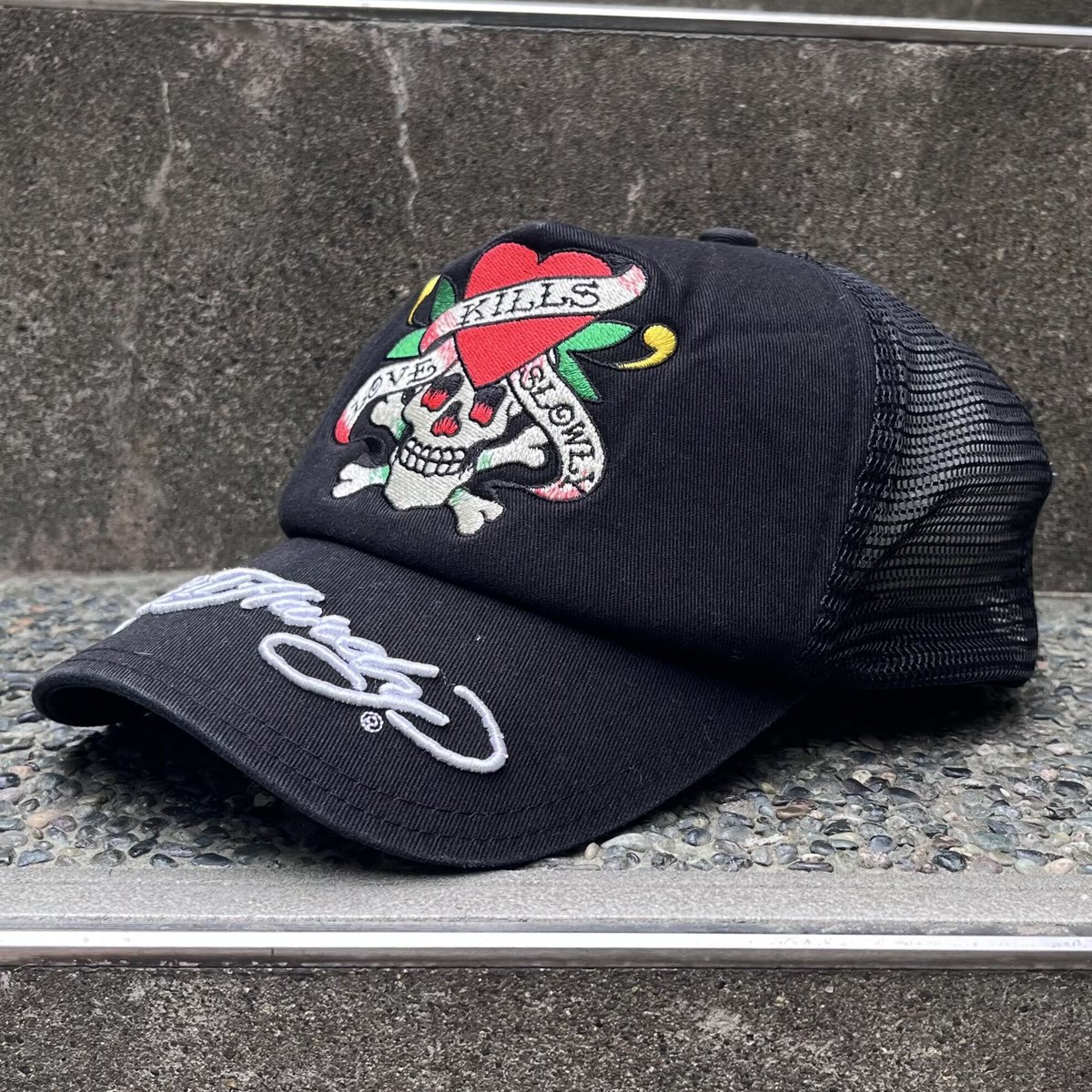 Ed Hardy/エド ハーディー メッシュトラッカーキャップ 00年代 Ed Hardy/エド ハーディー メッシュトラッカーキャップ 00年代