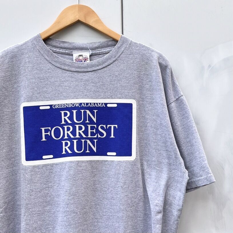 90s 【USA 製】 フォレスト・ガンプ モチーフプリントTシャツ 90s フォレストガンプ オフィシャルTシャツ XL ムービー アート