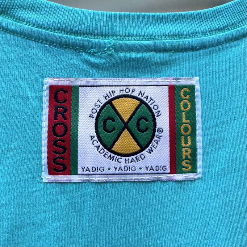 CROSS COLOURS - ★CROSS COLOURS CHEER★レゲエ クロップドシャツ トップス★ ☆CROSS COLOURS CHEER☆レゲエ クロップドシャツ トップス☆