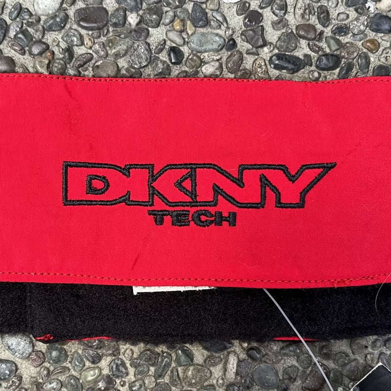 DKNY TECH/ディーケイエヌワイ テック 裏フリースヘッドバンド 90年代 