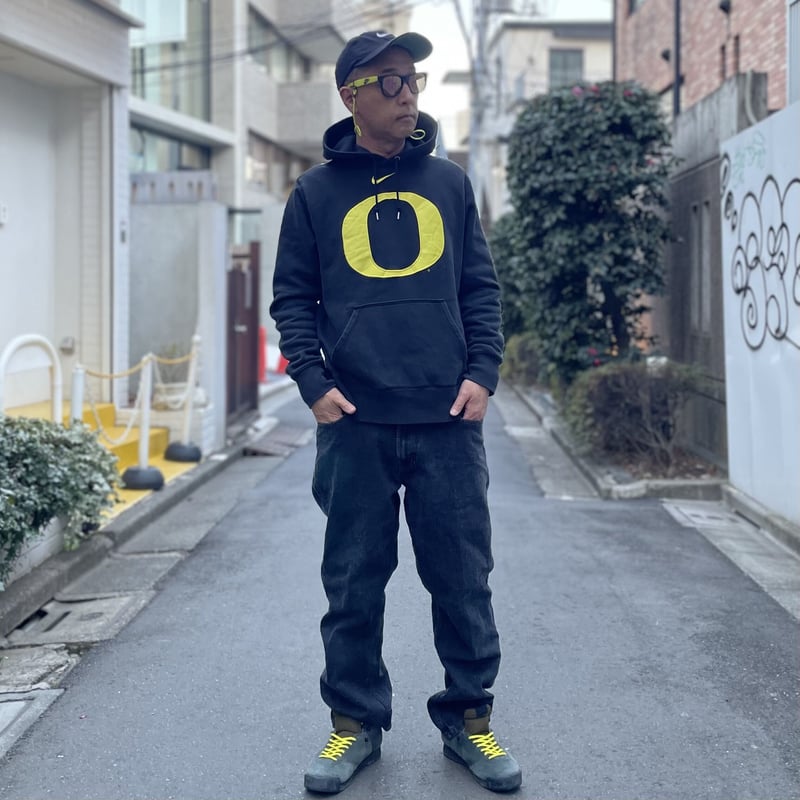 NIKE OREGON DUCKS/ナイキ オレゴンダックス フードスウェット 2000 