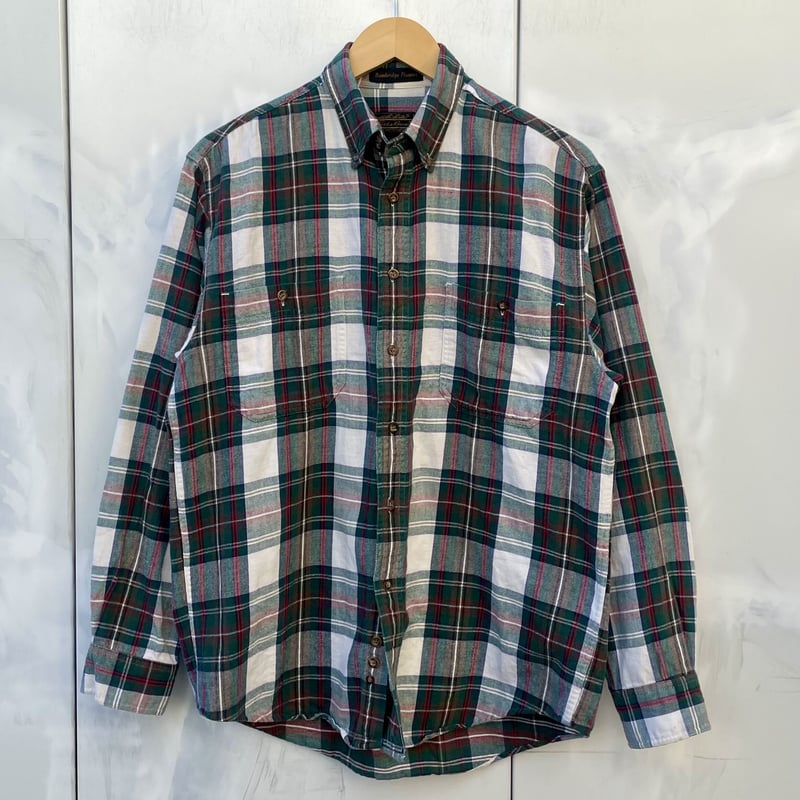 EDDIE BAUER/エディーバウアー チェックネルシャツ 90年前後 EDDIE BAUER/エディーバウアー チェックネルシャツ 90年前後