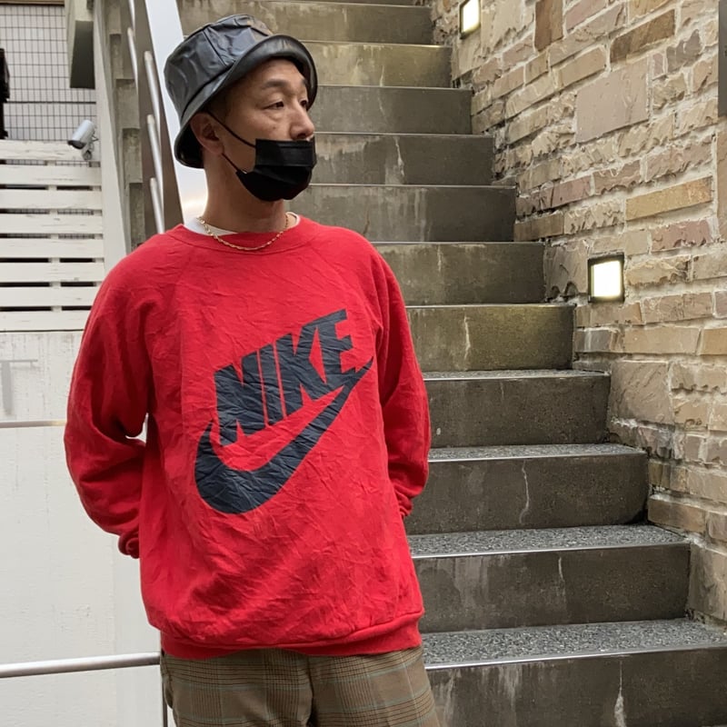 NIKE bootleg/ナイキ ブートレッグ ロゴスウェット 90年代 (USED) | c