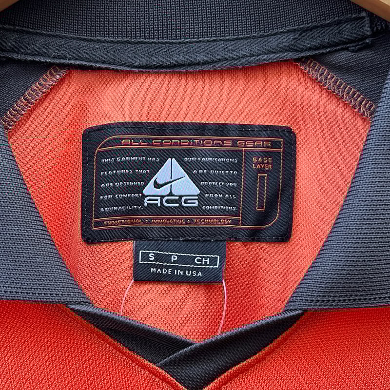 NIKE ACG/ナイキエーシージー 襟付きサイクルシャツ 90年代 NIKE ACG/ナイキエーシージー 襟付きサイクルシャツ 90年代