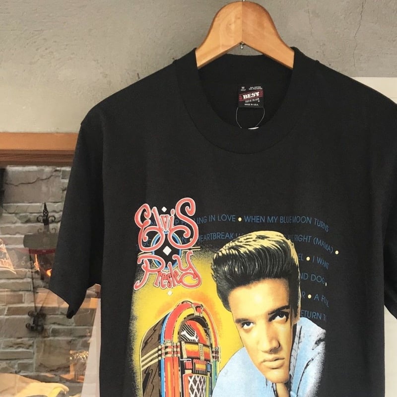 ELVIS PRESLEY/エルビスプレスリー Tシャツ93年? Made In USA (D ELVIS PRESLEY/エルビスプレスリー Tシャツ93年? Made In USA (D