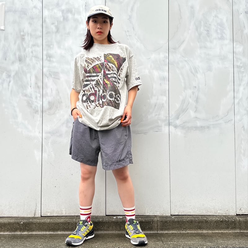 adidas/アディダス ムトンボTシャツ 90年代 Made in USA (DEADST adidas/アディダス ムトンボTシャツ 90年代 Made in USA (DEADST