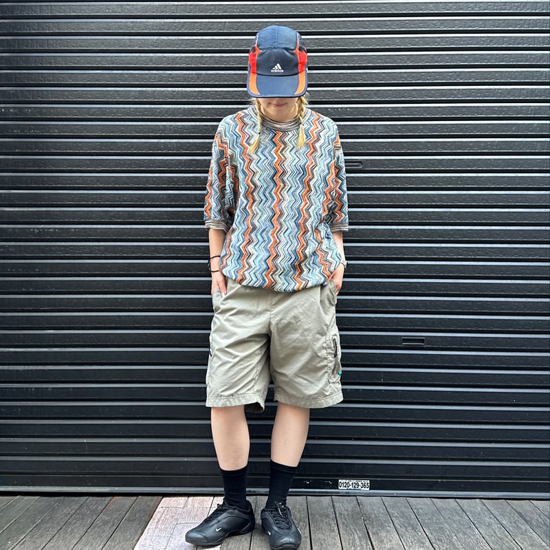 MISSONI SPORT/ミッソーニスポーツ 半袖ミックス柄セーター 90 MISSONI SPORT/ミッソーニスポーツ 半袖ミックス柄セーター 90