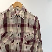 BIG MAC/ビッグマック チェック ヘビーネルシャツ 70年代 (USED) //2nd ITEM//