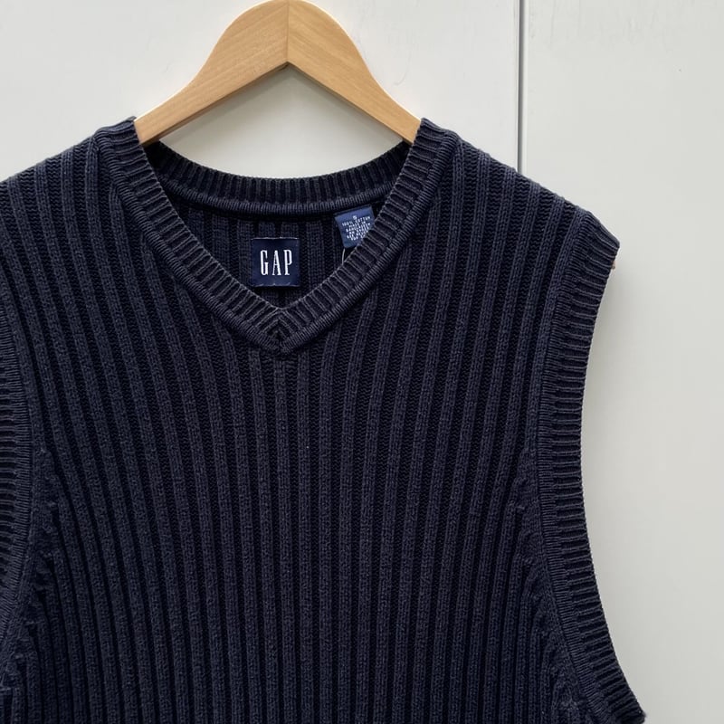 GAP/ギャップ コットンニットベスト 90年代 (USED) | chameleon GAP/ギャップ コットンニットベスト 90年代 (USED) | chameleon