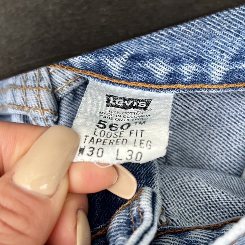 Levi's/リーバイス ５６０リラックスドフィットジーンズ 00年前後