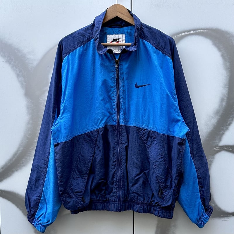 NIKE/ナイキ ビッグロゴナイロンウィンドブレーカージャケット 90年代 
