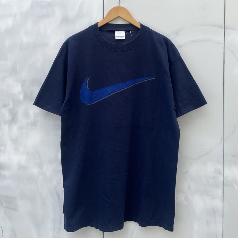 NIKE/ナイキ スウォッシュロゴ Tシャツ 90年代 Made In USA (USED) 