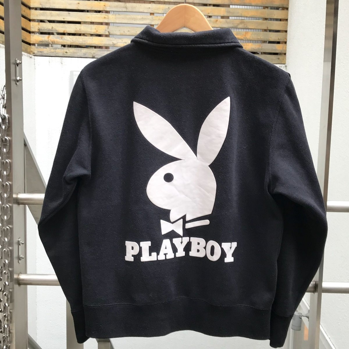 70’S プレイボーイ　スウェット PLAYBOY - 【未使用 タグ付】プレイボーイ スウェット ゴールド