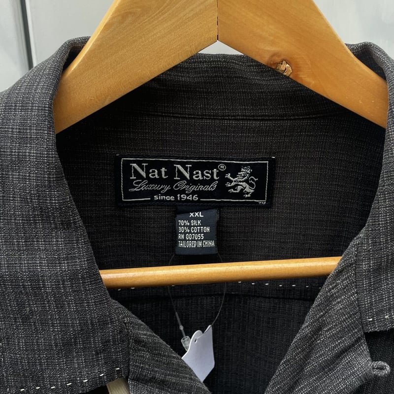 Nat Nast/ナットナスト シルク混シャツ 2000年代 (USED) | chamele 