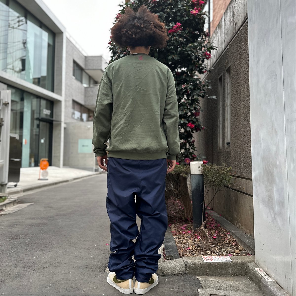 BLK LV/ブラックラブ アフリカ柄スウェット 00年代 (USED BLK LV/ブラックラブ アフリカ柄スウェット 00年代 (USED