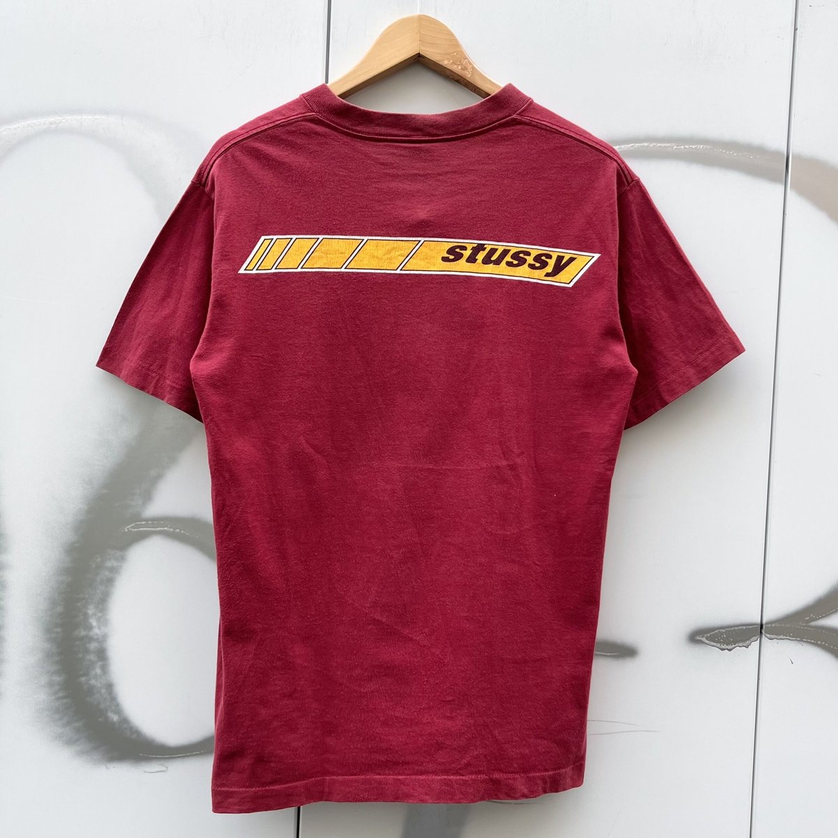 【STUSSY】超レア！デヴィッド カーソンドゥ ユア タン T シャツ STUSSY】超レア！デヴィッド カーソンドゥ ユア タン T シャツ