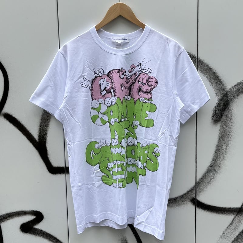 COMME des GARCONS SHIRT×KAWS カウズ コラボTシャツ