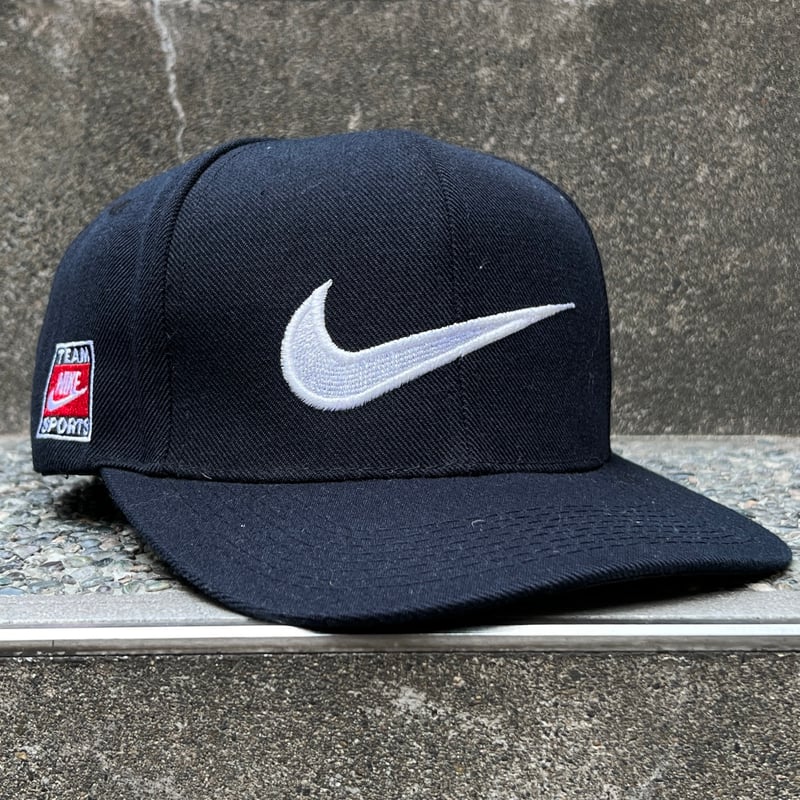 NIKE/ナイキ ロゴキャップ スウォッシュスナップバック 90年代 NIKE/ナイキ ロゴキャップ スウォッシュスナップバック 90年代
