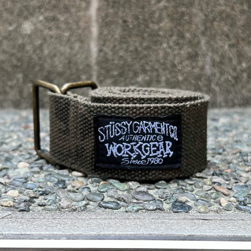 STUSSY/ステューシー Wリング ベルト 00年代 (USED) | chameleon STUSSY/ステューシー Wリング ベルト 00年代 (USED) | chameleon