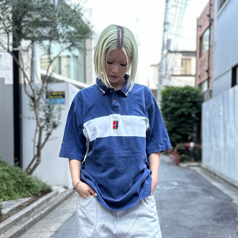 NIKE TENNIS/ナイキ テニス ポロシャツ 90年代 (USED) | chamele NIKE TENNIS/ナイキ テニス ポロシャツ 90年代 (USED) | chamele