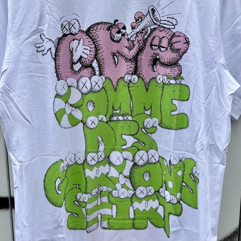 COMME des GARCONS SHIRT×KAWS カウズ コラボTシャツ