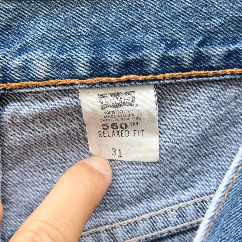 Levi's/リーバイス 550 デニムショーツ 90年代 Made in USA (USED Levi's/リーバイス 550 デニムショーツ 90年代 Made in USA (USED