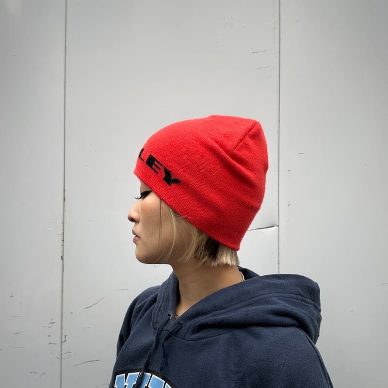 OAKLEY oakley オークリー 赤タグ 90s 00s ビーニー 90年代赤