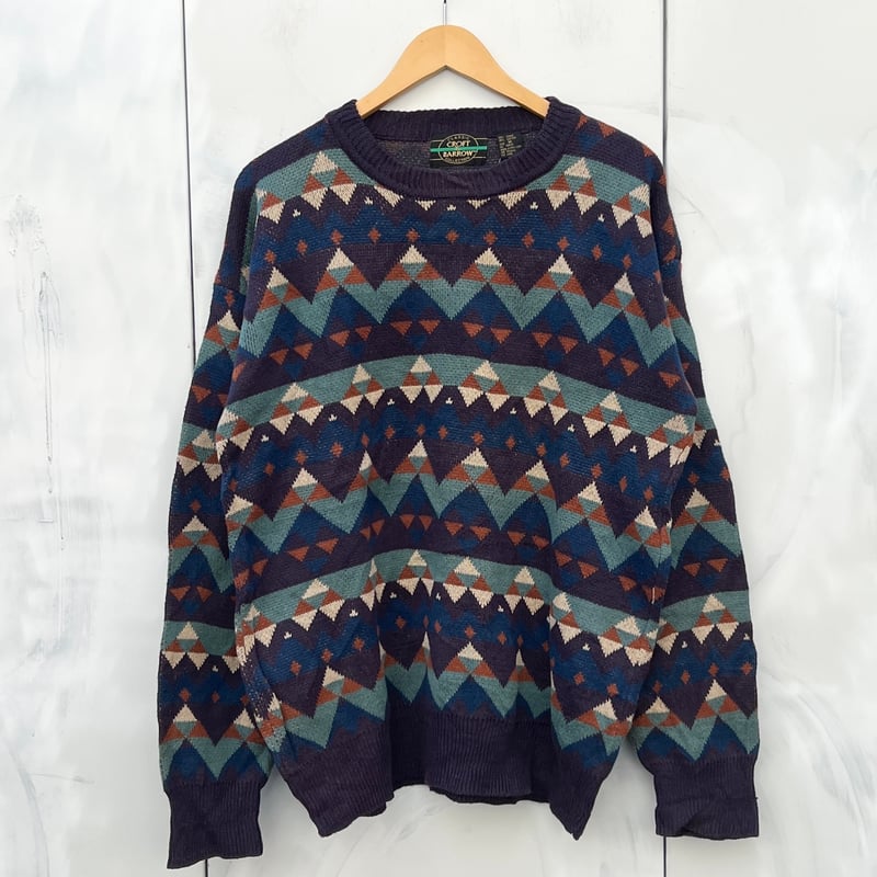 CROFT&BARROW/クロフトアンドバロー ミックスボーダー柄 CROFT&BARROW/クロフトアンドバロー ミックスボーダー柄