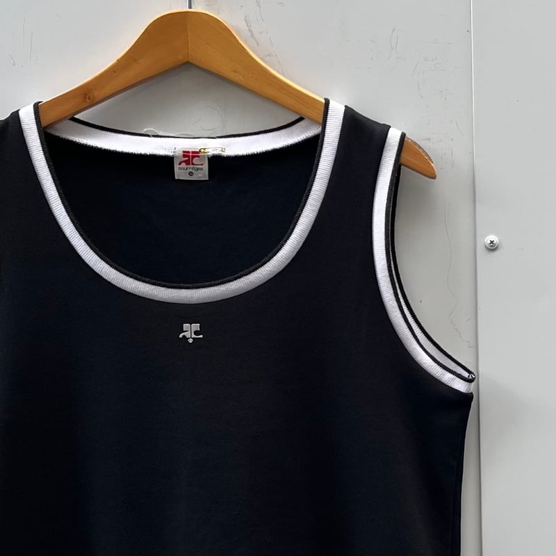 Courrrges/クレージュ ロゴタンクトップ 90年代 (USED Courrrges/クレージュ ロゴタンクトップ 90年代 (USED