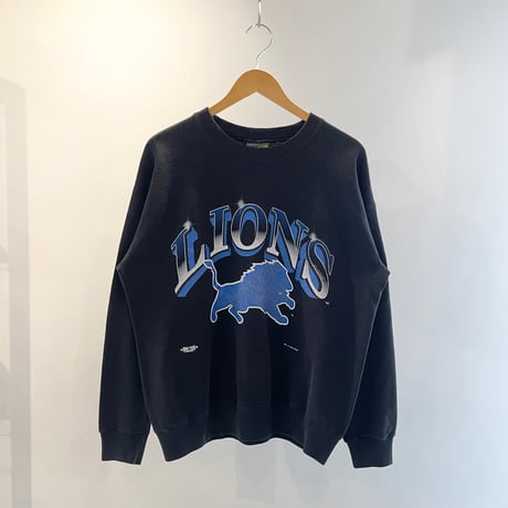 NFL LIONS/デトロイト ライオンズ スウェット 94年 Made in USA (USED) //2nd ITEM//