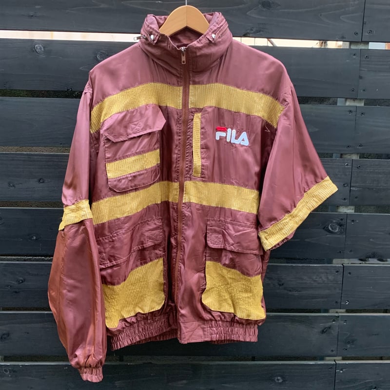 FILA/フィラ 2WAYナイロンジャケット 90年代 (USED) | chameleon FILA/フィラ 2WAYナイロンジャケット 90年代 (USED) | chameleon
