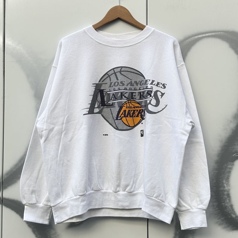 NBA LAKERS/ロサンゼルス レイカーズ スウェット 90年代 Made In USA 