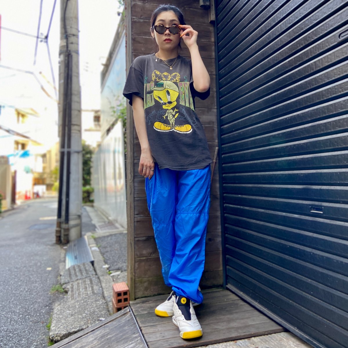 nike ナイロンパンツ NIKE/ナイキ ナイロンパンツ 90年前後 (USED) | chameleon wear