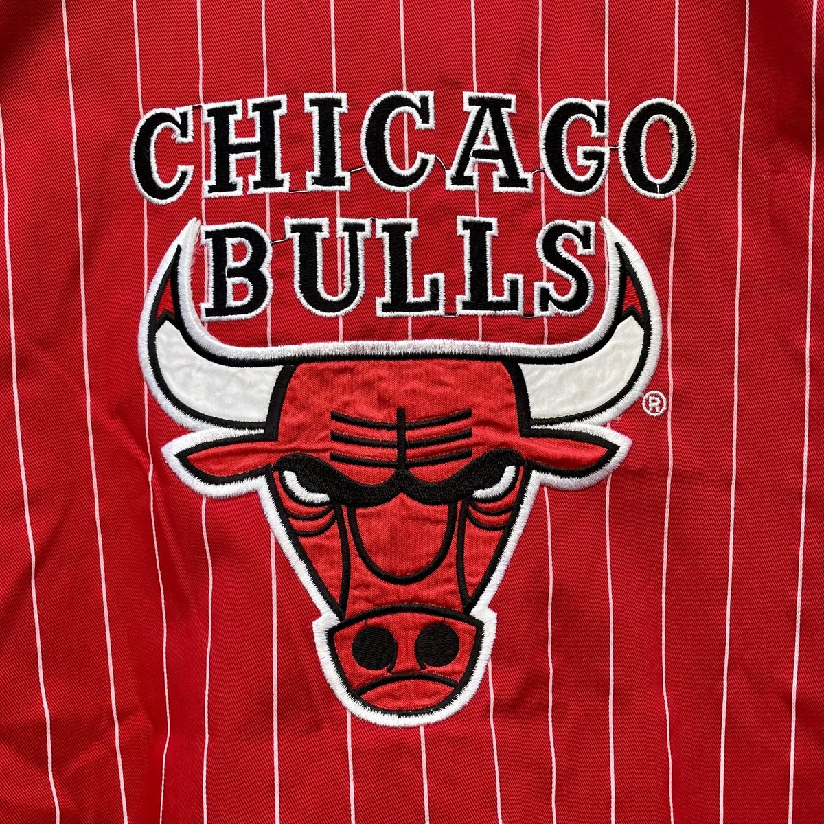 STARTER NBA BULLS/スターター シカゴブルズ ベースボールシャツ 90年代 (USED)