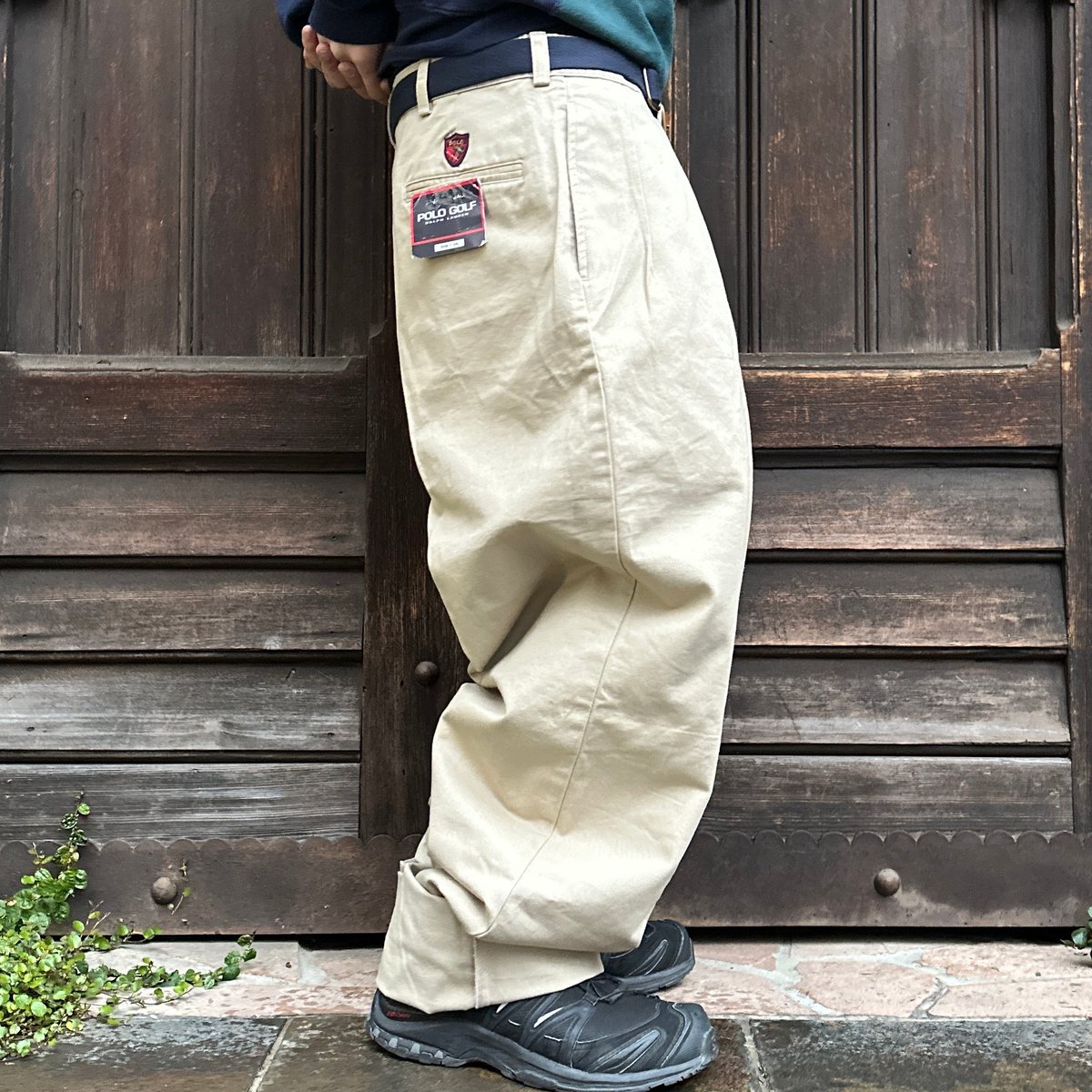【デッドストック2000年頃】未使用 ポロ ラルフローレン チノパン オリーブ デッドストック2000年頃】未使用 ポロ ラルフローレン チノパン