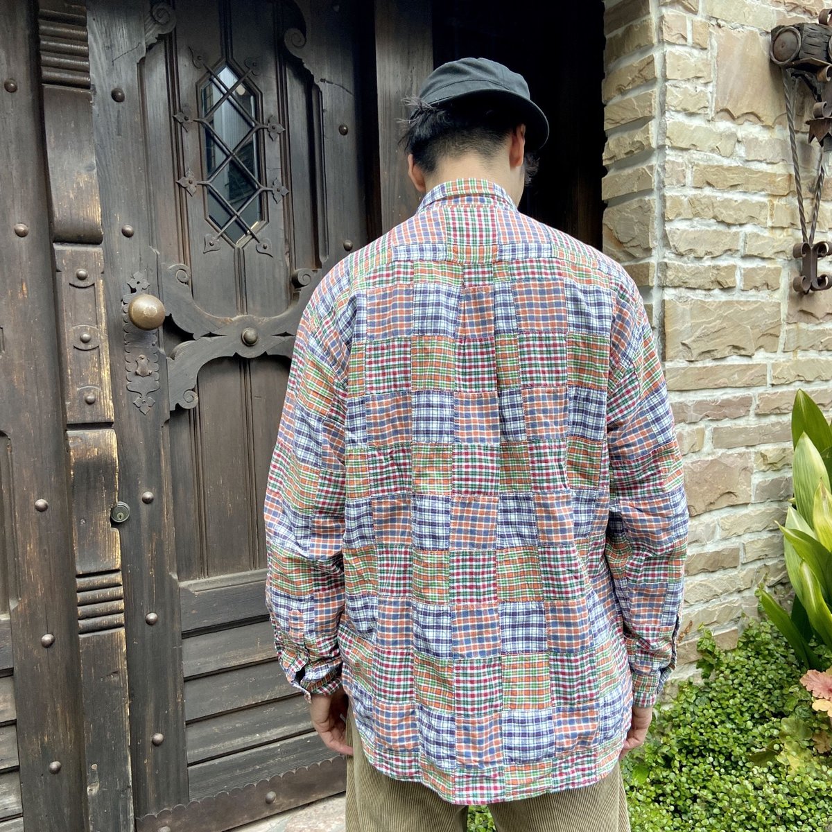 J CREW/ジェイクルー パッチワークシャツ 90年代 (USED) | chameleon...