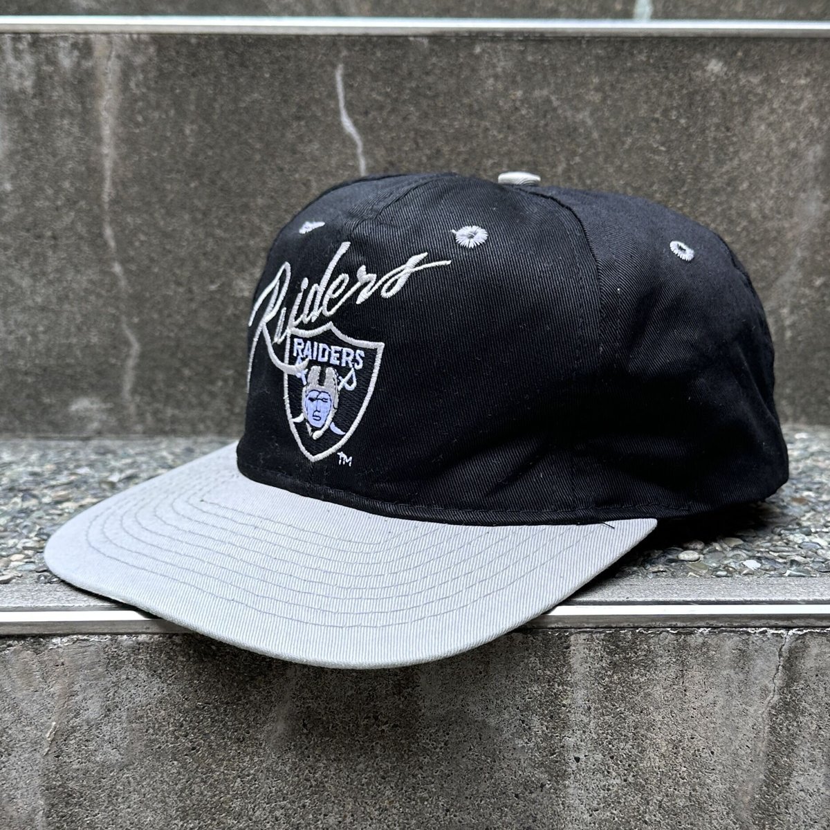 J即日発送used90s Raiders Logo Cap